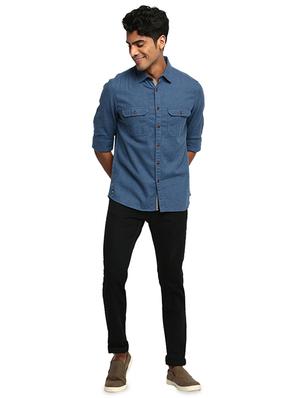 black plain denim jeans - 16638311 - Standard Image - 4