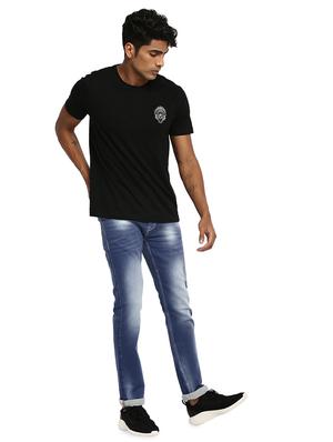 blue heavy washed denim jeans - 16638316 - Standard Image - 4