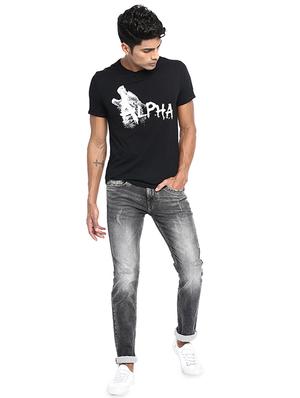 grey heavy washed ripped denim jeans - 16638326 - Standard Image - 4