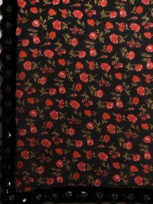 floral printed saree with blouse - 16640335 - Standard Image - 4