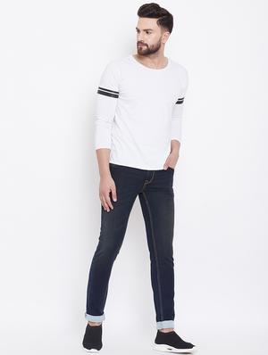 blue light washed jeans - 16640363 - Standard Image - 4