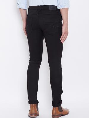 black plain denim jeans - 16640381 - Standard Image - 4