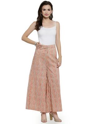high rise striped palazzo - 16641482 - Standard Image - 4