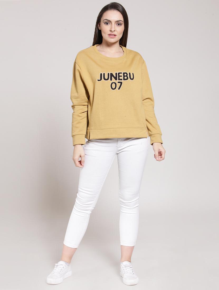 crew neck quirky print pullover - 16642809 - Zoom Image - 4