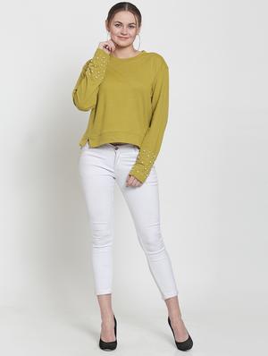 crew neck embellished pullover - 16642813 - Standard Image - 4