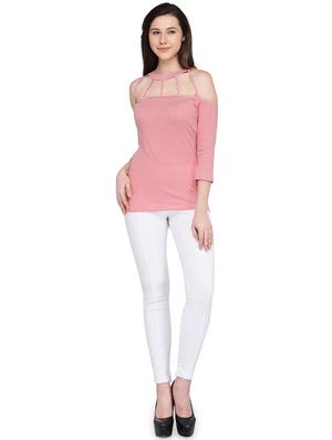 choker neck striped top - 16642841 - Standard Image - 4