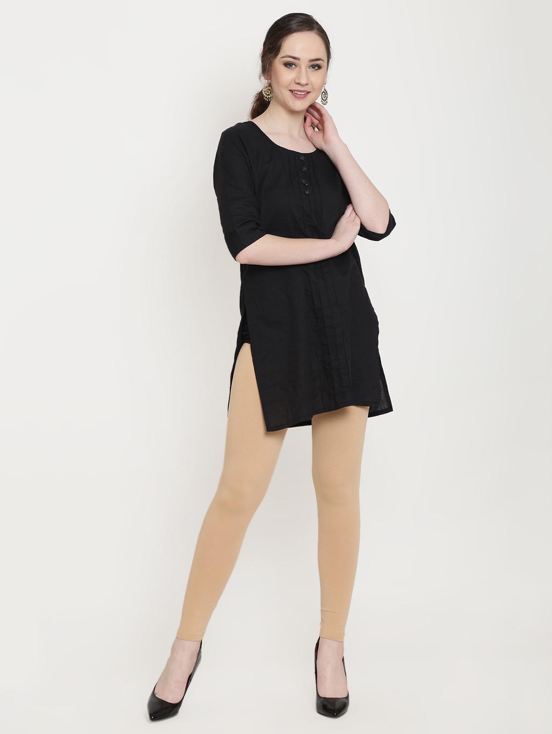 solid ankle length legging - 16642905 - Zoom Image - 4