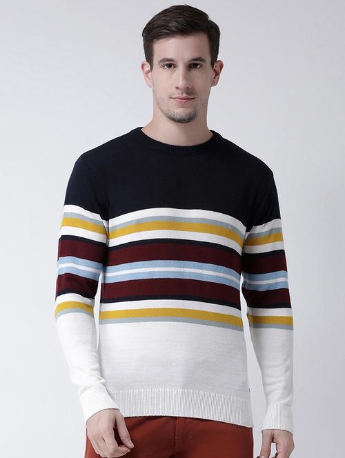 white striped pullover - 16643042 - Standard Image - 1