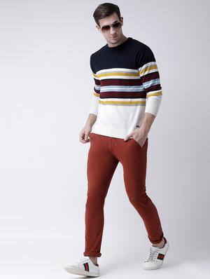 white striped pullover - 16643042 - Standard Image - 4