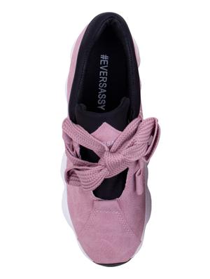 pink lace-up sports shoes - 16643161 - Standard Image - 4