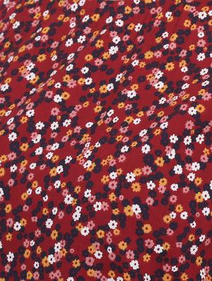 tie knot floral top - 16643707 - Standard Image - 4