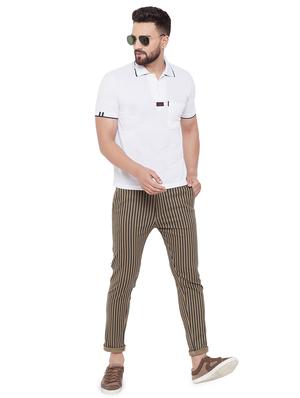 brown striped chinos - 16643836 - Standard Image - 4