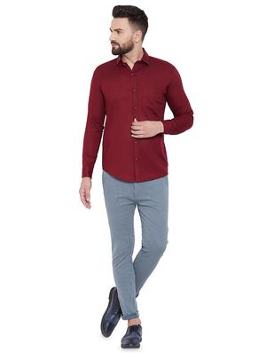 light blue striped chinos - 16643837 - Standard Image - 4