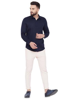 off white striped chinos - 16643839 - Standard Image - 4