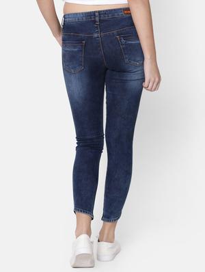 skinny fit stone washed jeans - 16643892 - Standard Image - 4