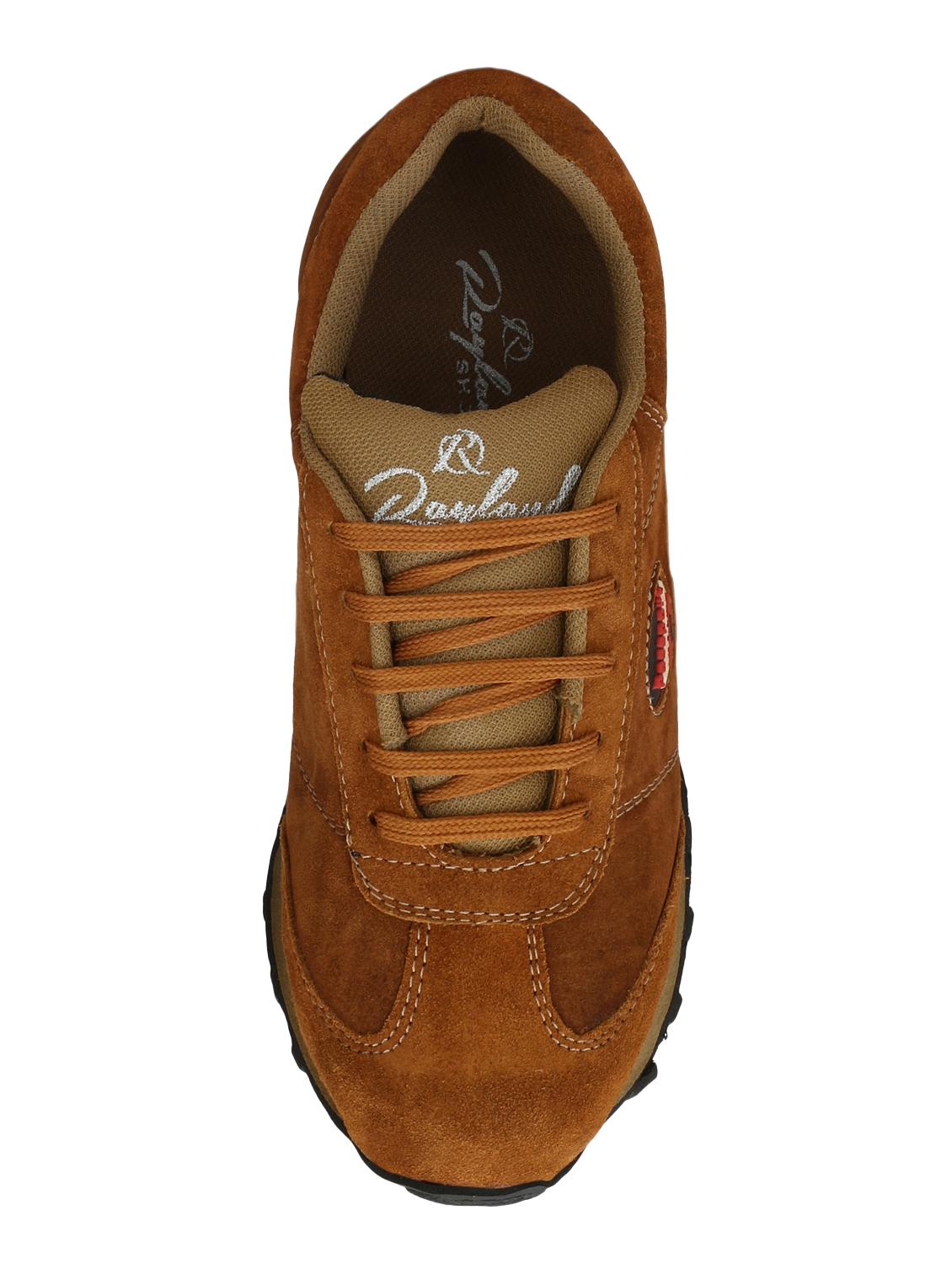 tan suede lace up shoes - 16644021 - Zoom Image - 4