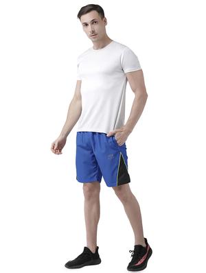 blue color block shorts - 16644075 - Standard Image - 4