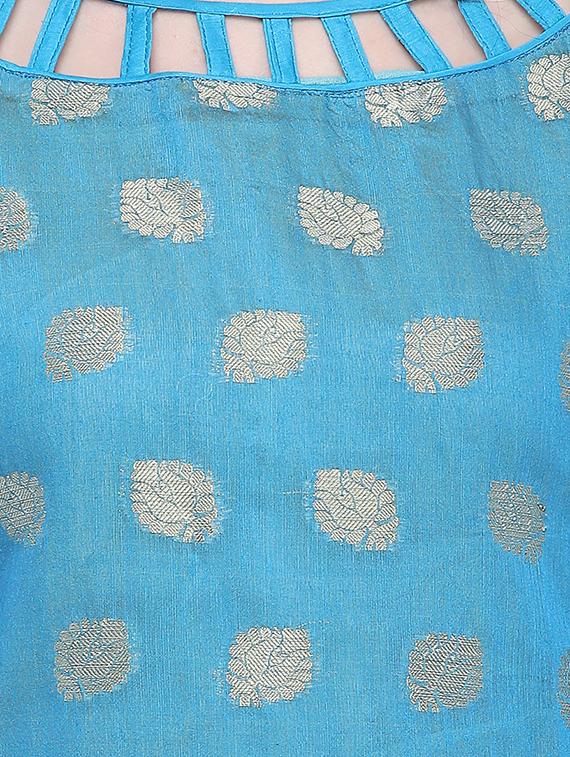 ethnic motif suit unstitched suit - 16645426 - Zoom Image - 4
