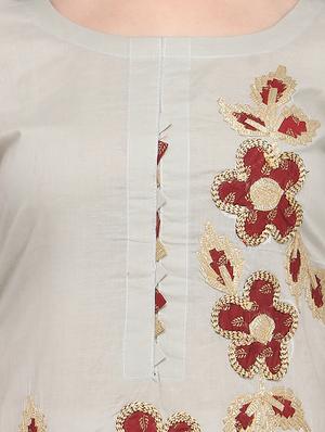 embroidered unstitched suit - 16645430 - Standard Image - 4
