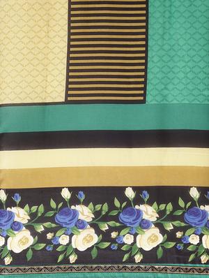 abstract printed saree with blouse - 16645632 - Standard Image - 4