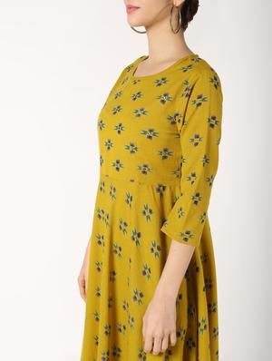 asymmetric printed kurta - 16645649 - Standard Image - 4