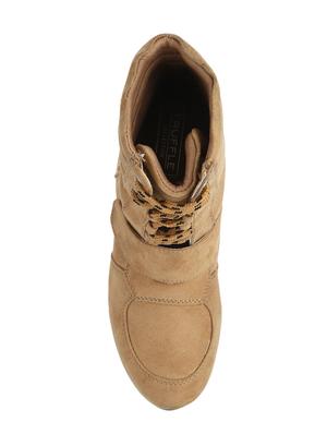 beige calf boots - 16645692 - Standard Image - 4