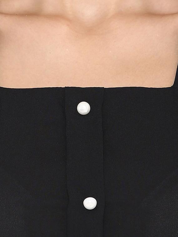 square neck bell sleeved top - 16645877 - Zoom Image - 4