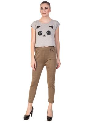 high rise embellished straight trouser - 16646440 - Standard Image - 4