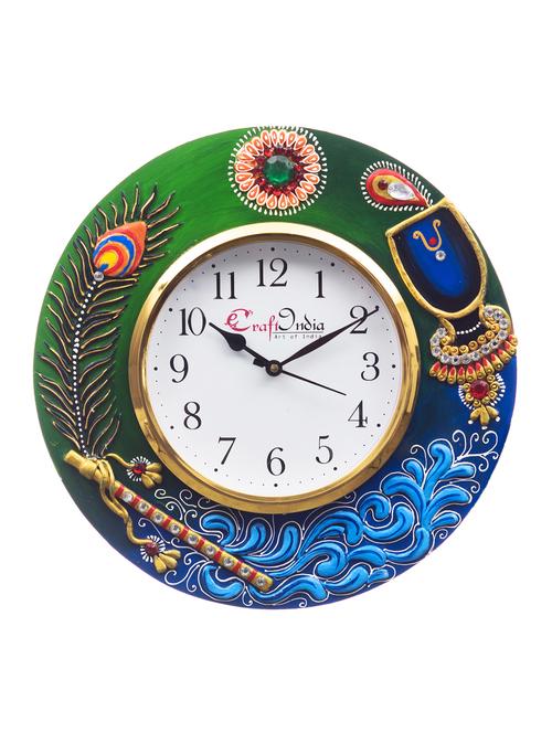 handicraft analog wall clock - 16647072 - Standard Image - 1