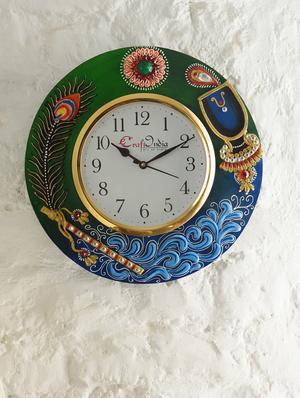 handicraft analog wall clock - 16647072 - Standard Image - 4