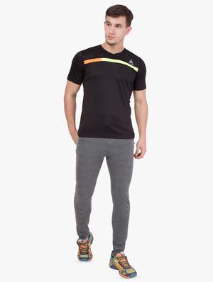 grey side striped full length track pant - 16648497 - Standard Image - 4