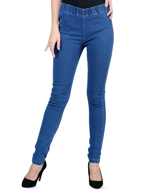 high rise denim jegging - 16648903 - Very Small Image - 1