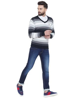 black striped pullover - 16649583 - Standard Image - 4