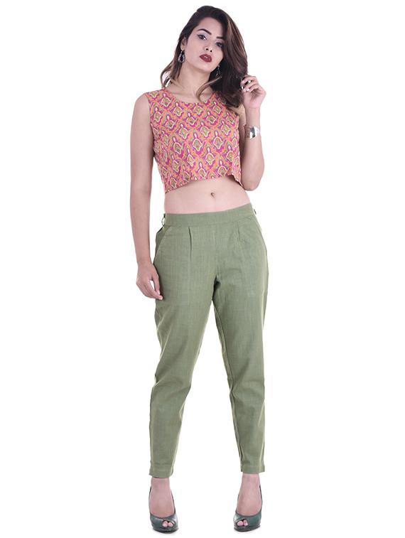 high rise pleated trouser - 16649984 - Zoom Image - 4