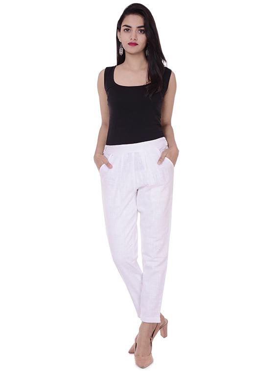 high rise pleated trouser - 16649989 - Zoom Image - 4