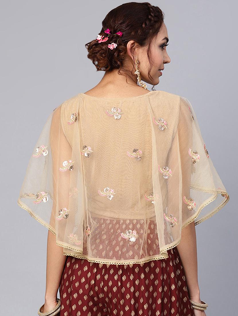 sequined embroidered blouse - 16650190 - Zoom Image - 4