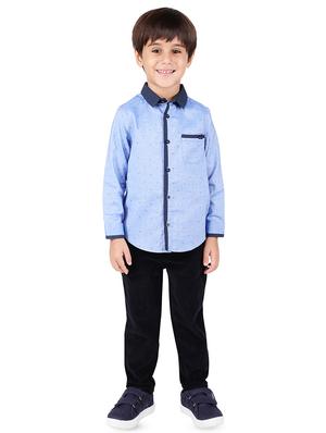 grey cotton shirt - 16650648 - Standard Image - 4