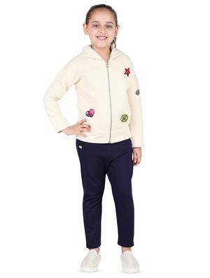 beige quirky patch hooded sweatshirt - 16650754 - Standard Image - 4