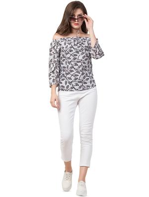 off shoulder quirky top - 16650957 - Standard Image - 4