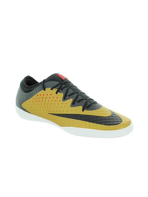 yellow leather lace up sport shoes - 16651680 - Very Small Image - 1