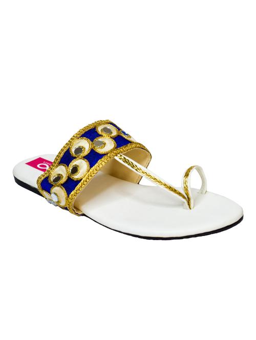 blue one toe sandals - 16654598 - Very Small Image - 1