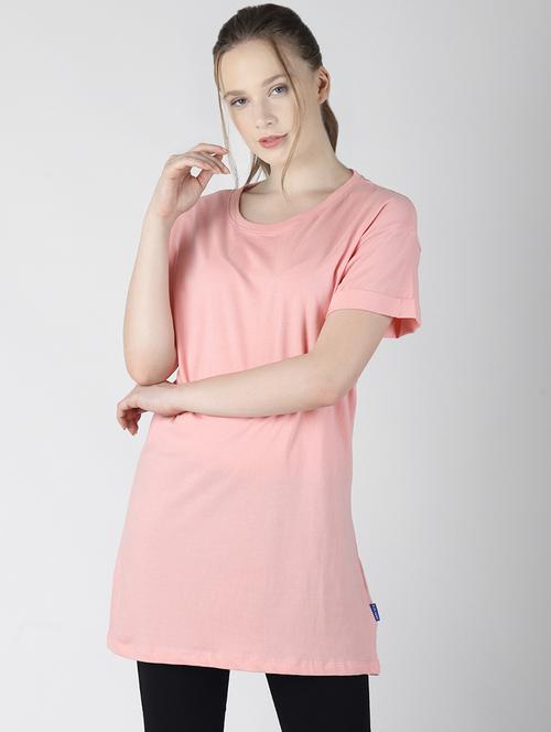 round neck solid tee - 16654604 - Standard Image - 1