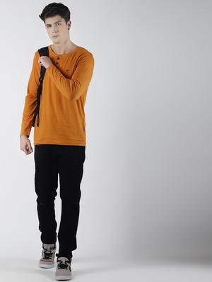 yellow solid t-shirt - 16654609 - Standard Image - 4