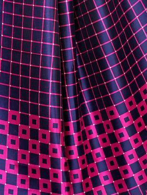 geometric bhagalpuri saree with blouse - 16655956 - Standard Image - 4