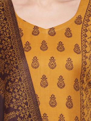 block print unstitched suit - 16656649 - Standard Image - 4