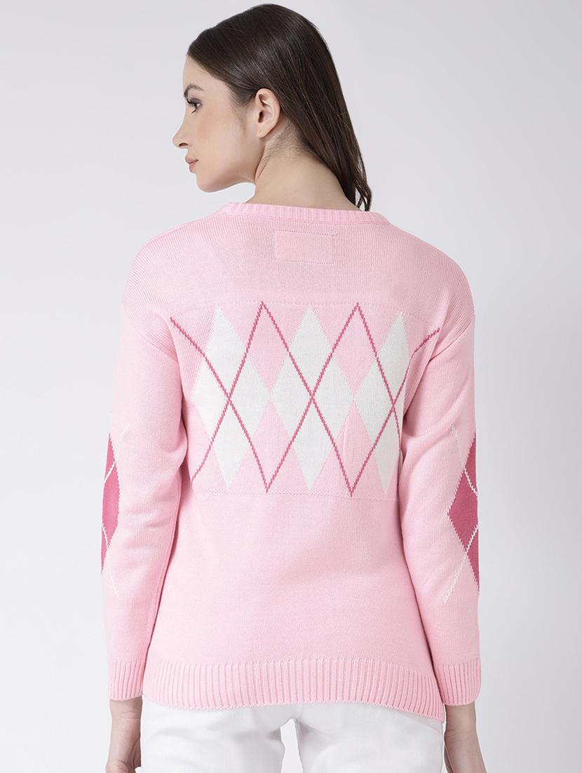 color block crew neck pullover - 16657508 - Zoom Image - 4