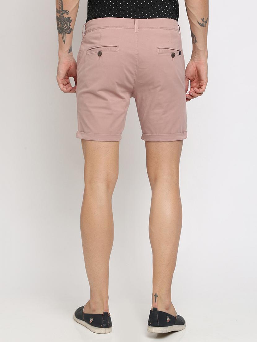 pink solid shorts - 16657590 - Zoom Image - 4
