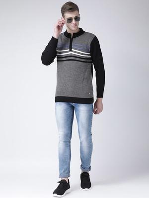 black striped pullover - 16657683 - Standard Image - 4