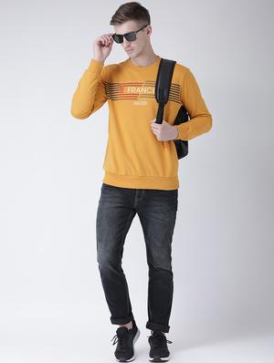 yellow printed sweatshirt - 16657715 - Standard Image - 4