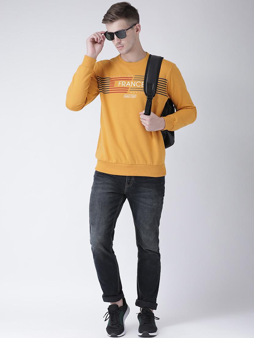 yellow printed sweatshirt - 16657715 - Zoom Image - 4